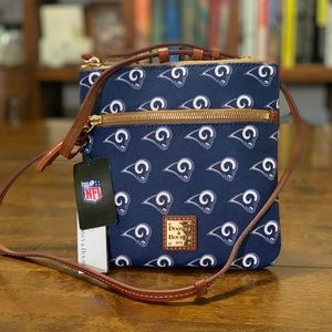 Rams x Dooney & Bourke crossbody bag